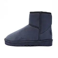 SHANDIAN - Botas mujer con chiporro Invierno Negro.