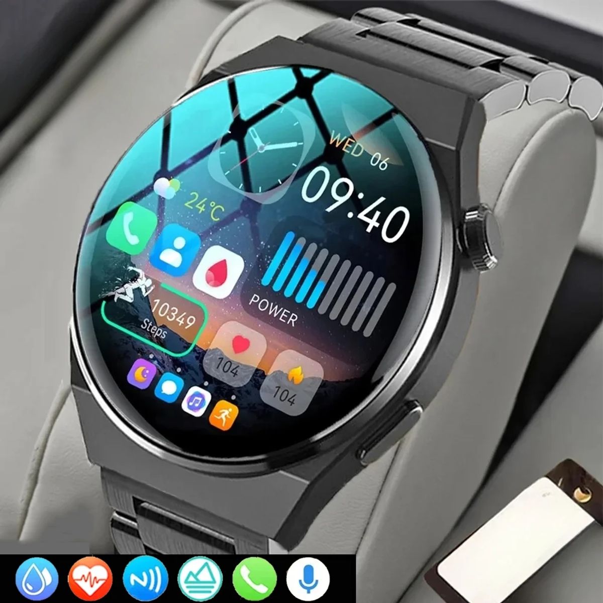 LENOVO - Toumi Watch GT-H5-B Amoled y Lenovo XT61 De Audífonos tws-Blanco