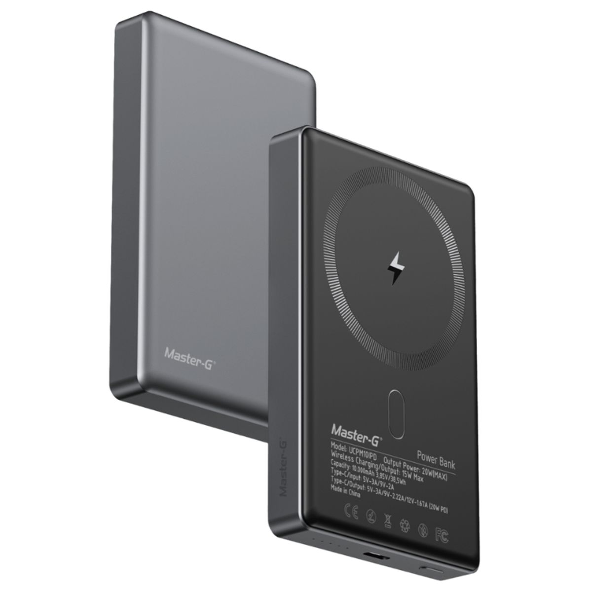 MASTER G - Cargador Inalámbrico MAGSAFE 10.000 mAh