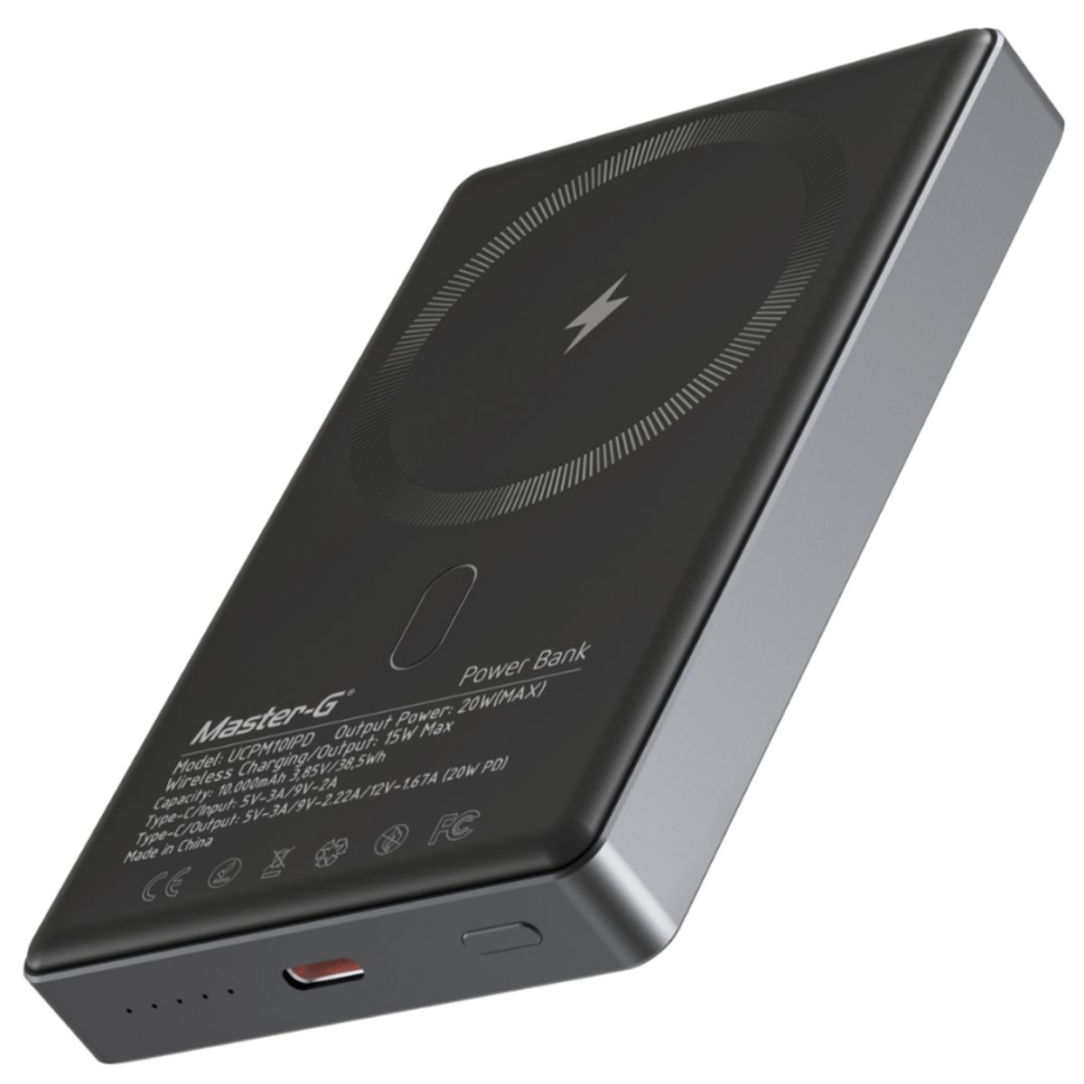 MASTER G - Cargador Inalámbrico MAGSAFE 10.000 mAh