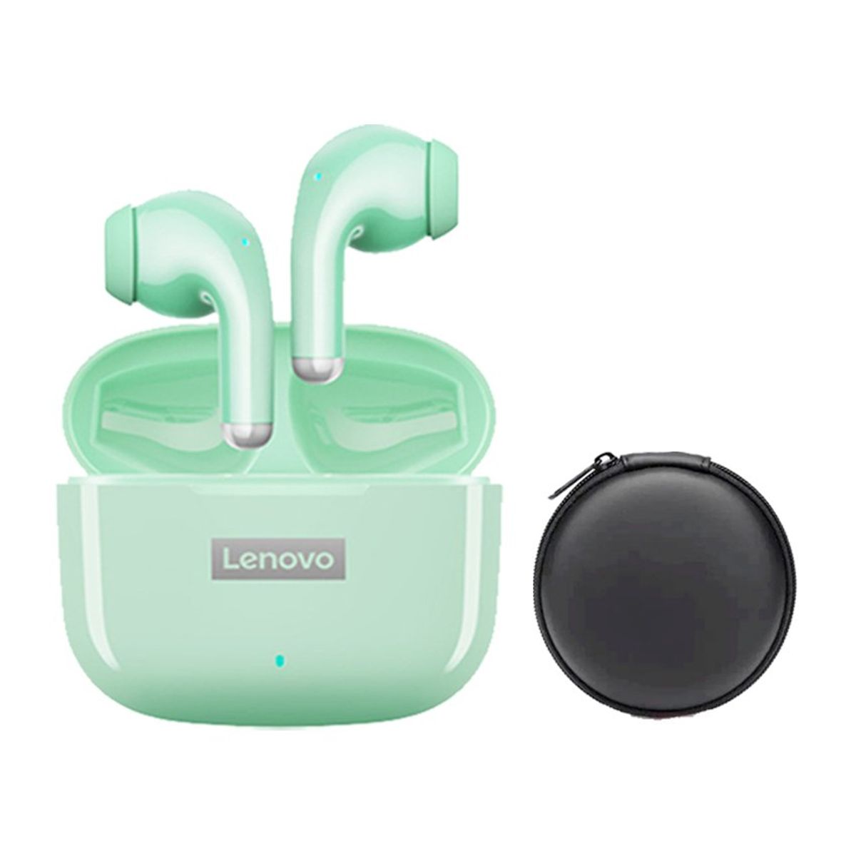 LENOVO - Audífonos Lenovo LP40 Pro - Verde + Estuche