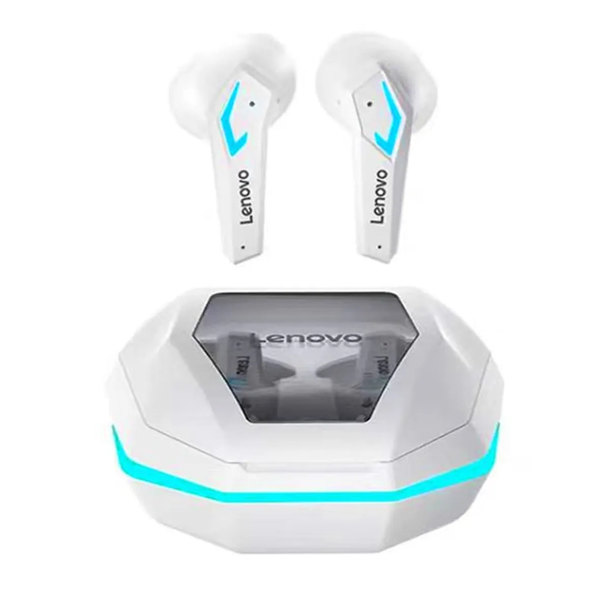 LENOVO - Audífonos Lenovo TG102 Gaming Tws Auriculares Bluetooth 54-Blanco