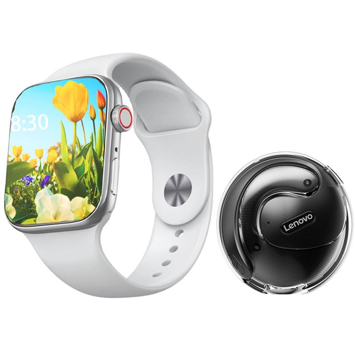LENOVO - Audífonos Lenovo X15 PRO-Negro y Toumi S9 Pro-W Reloj inteligente