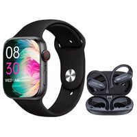 XT60 De Audifonos tws-Negro y Toumi Watch S9 Negro