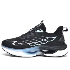 SHANDIAN - Zapatillas Deportivos Hueco Hombre Negro