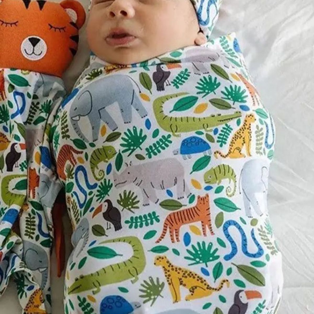 GENERICO - Tuto bebe Manta De Apego Bebe Recien Nacido + Gorrito Algodon