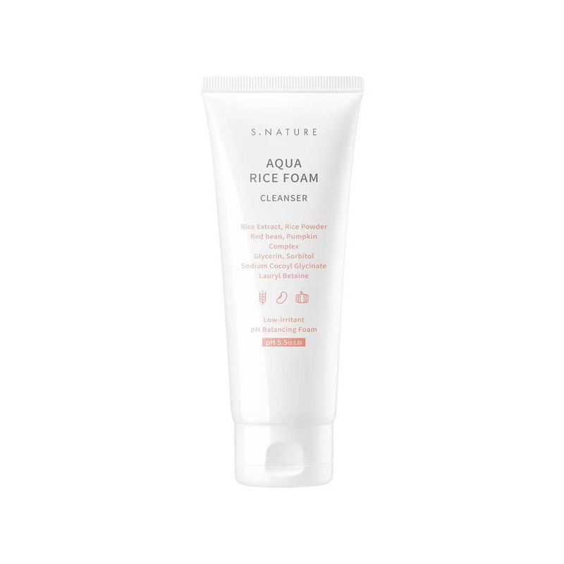SNATURE - Limpiador acuoso S.Nature hidratante de arroz tamaño 160 ml