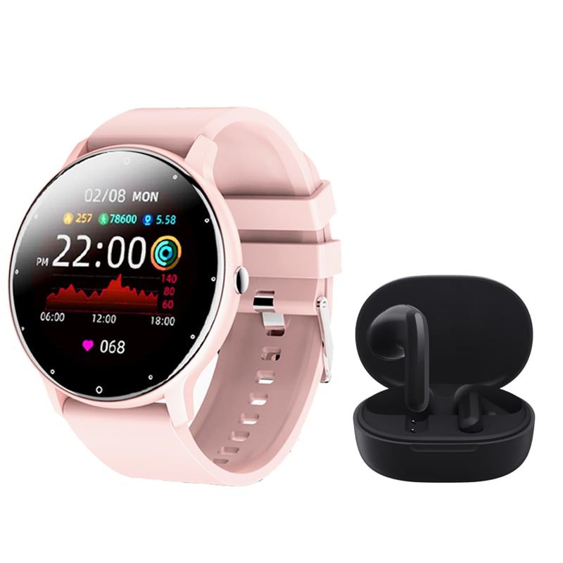 XIAOMI - Auriculares bluetooth xiaomi buds 4 lite y Zl02 reloj inteligente