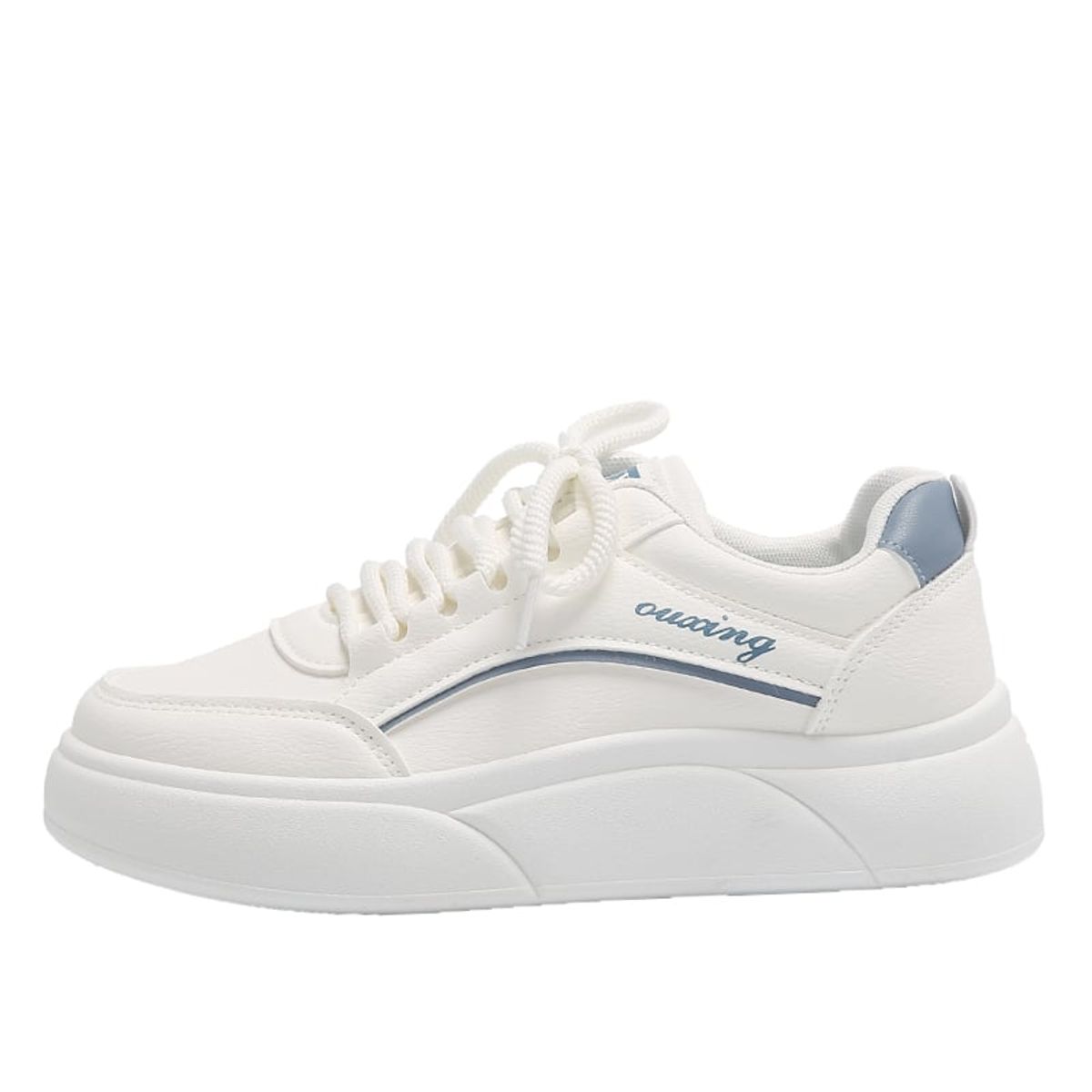 SHANDIAN - Zapatillas Plataforma Mujer Amarillo