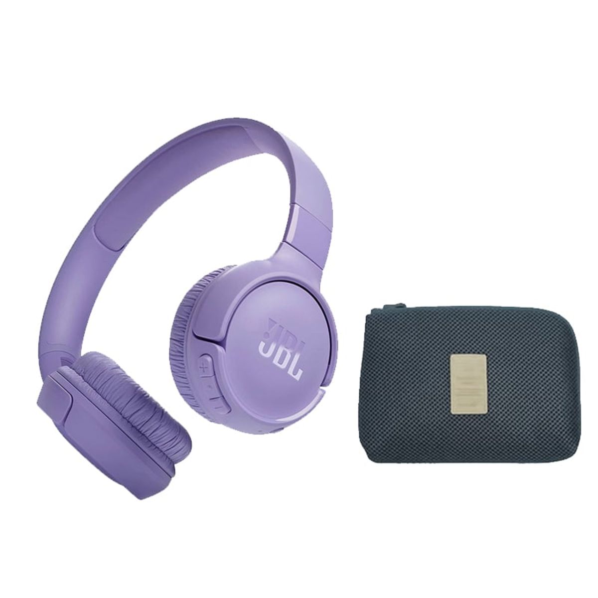 JBL - Audifonos jbl Inalámbrico Tune 520BT-Morado Y Toumi Audífono Estuche-B