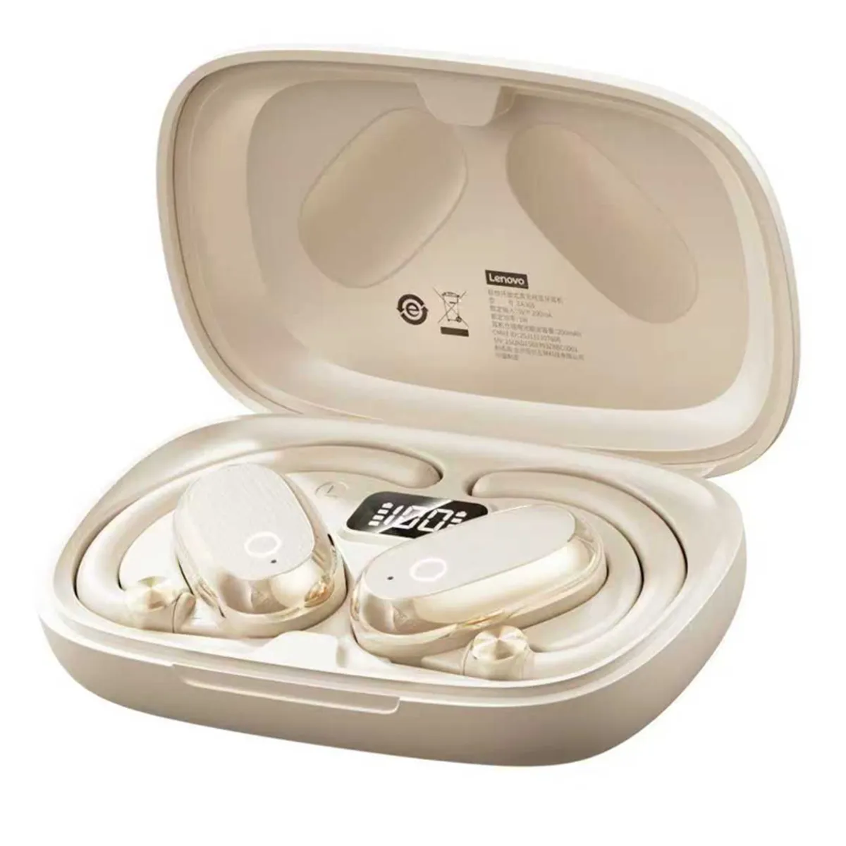 LENOVO - Audífonos Lenovo TA366 Bluetooth 5.4 - Blanco