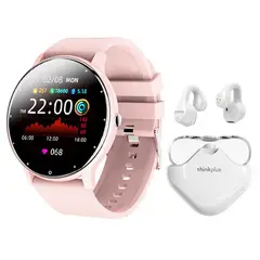LENOVO - XT61-Blanco Audífonos y Toumi Watch Fit 2-P Reloj inteligente