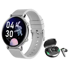 LENOVO - XT92 De Audífonos-Negro y Toumi Fit 3 Pro-W Reloj inteligente