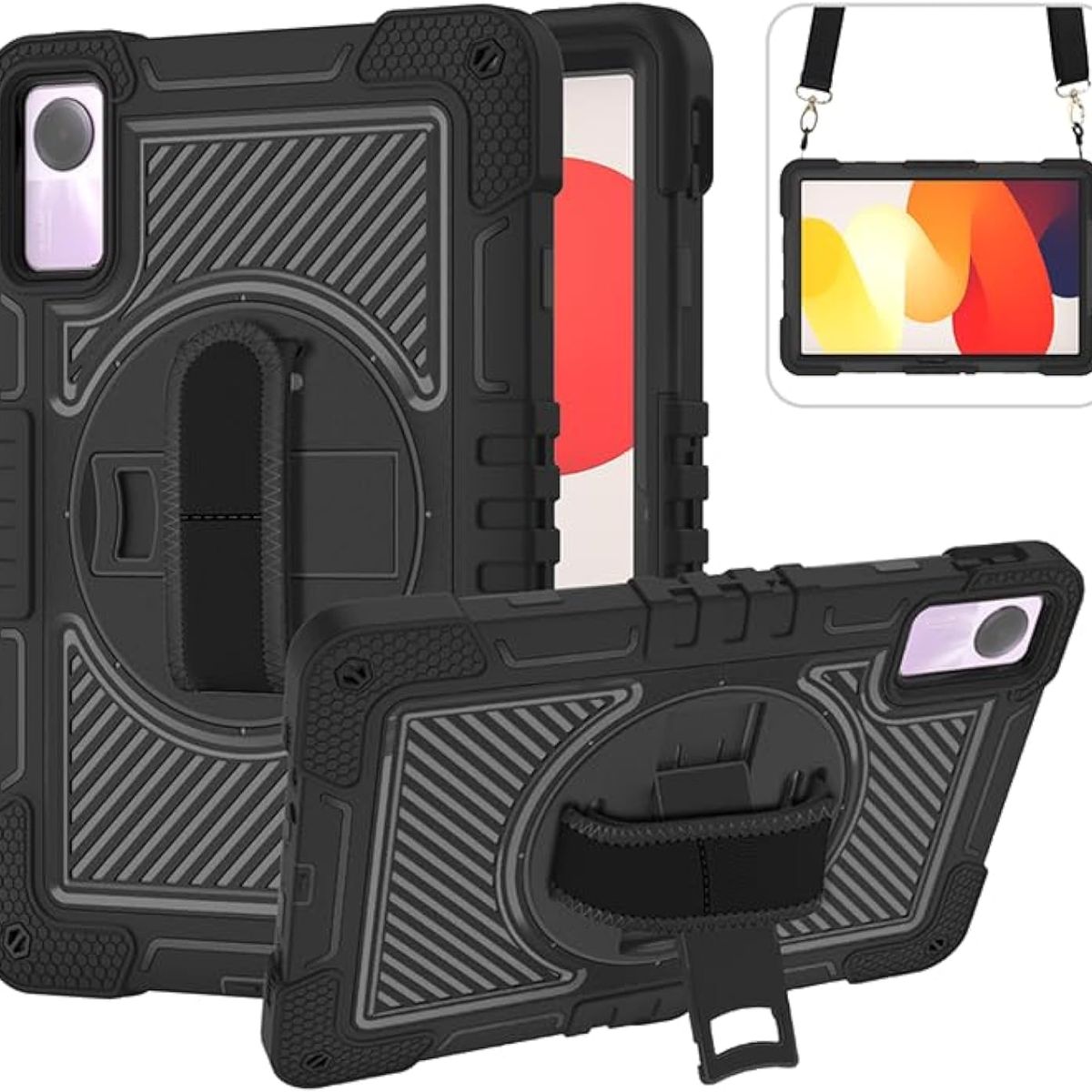 GENERICO - Funda Antigolpes Compatible Con Xiaomi Redmi Pad Se Negro