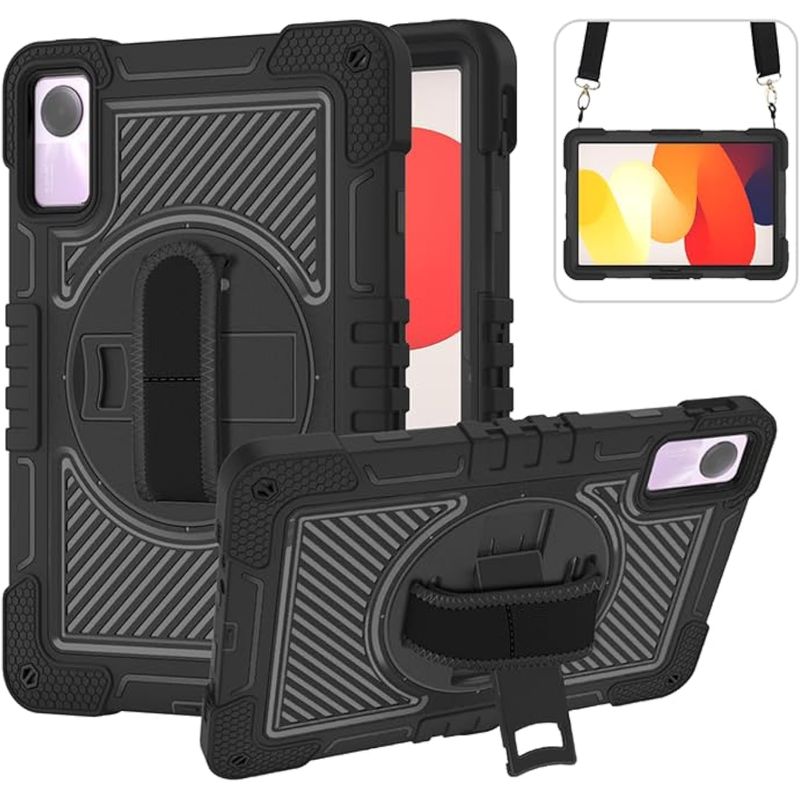 GENERICO - Funda Antigolpes Compatible Con Xiaomi Redmi Pad Se Negro
