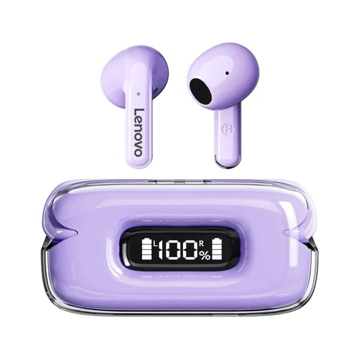 LENOVO - Audífonos Bluetooth Lenovo x15ii HiFi BT53-Morado