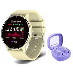 LENOVO - Audífonos XT62-Morado y Toumi Fit 2-Y watch Reloj inteligente