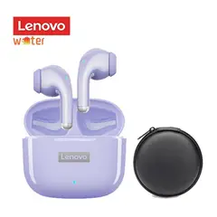 LENOVO - Audífonos Inalámbricos LP40 Pro - Morado + Estuche
