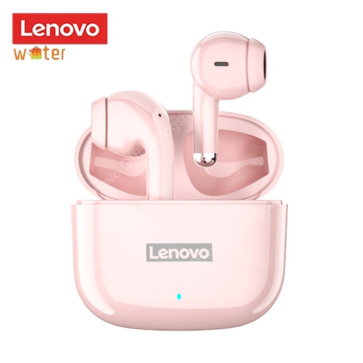 LENOVO - Audífonos Lenovo LP40 Pro - Rosa + Estuche