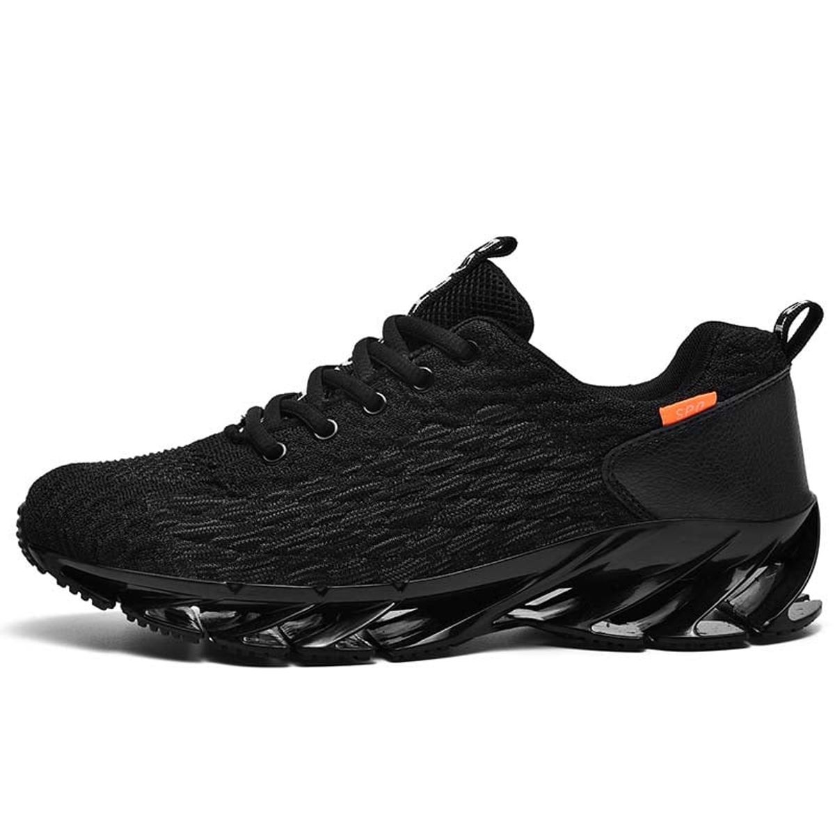 SHANDIAN - Zapatillas Deportivos Hueco Hombre Negro