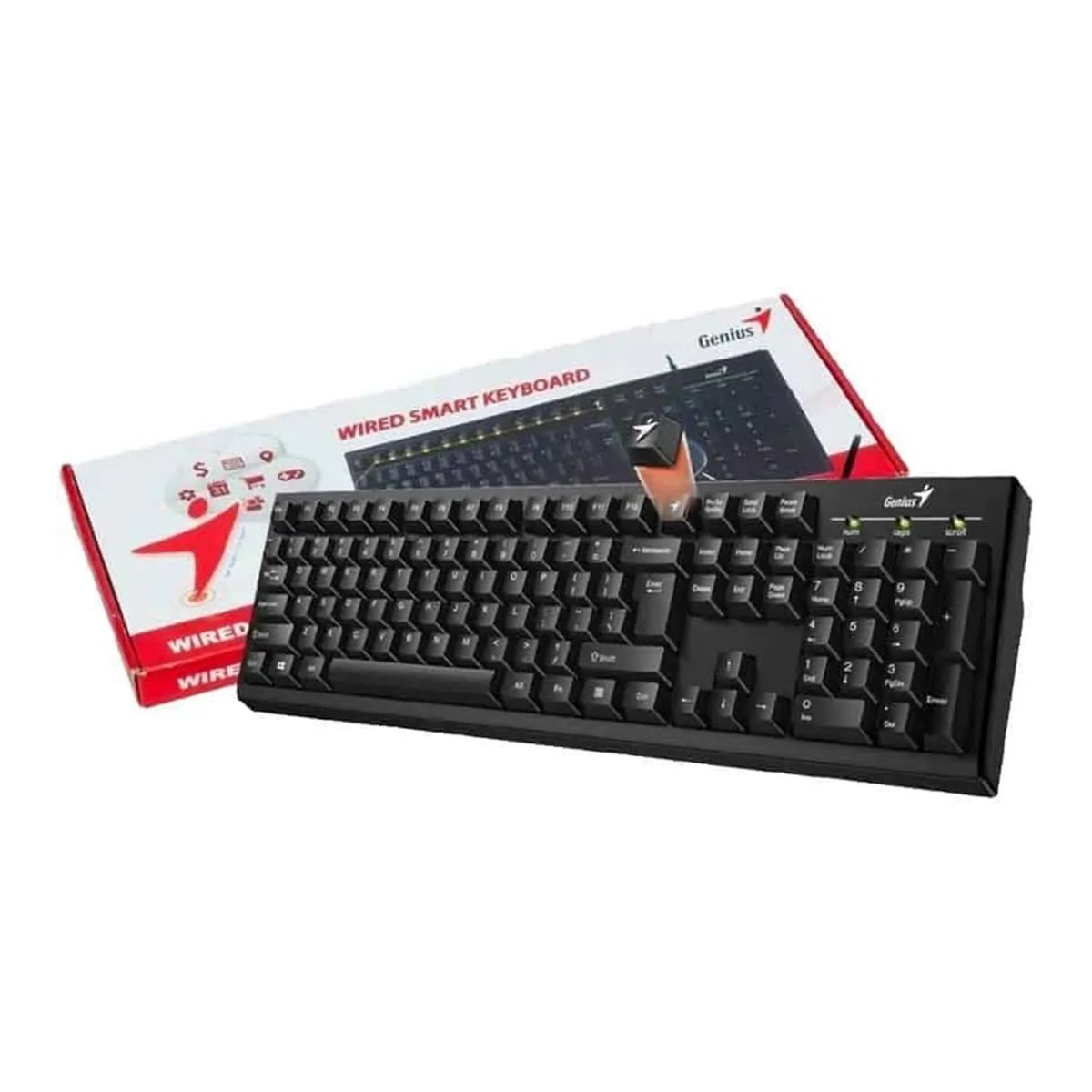 GENIUS - Teclado Genuis Smart KB-100 Alambrico Usb