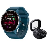 Audífonos XT62-Negro y Toumi Fit 2-B watch Reloj inteligente