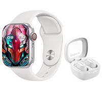 Audífonos XT62-Blanco Y Toumi Watch S9 Pro-W