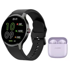 HUAWEI - Audífonos Freebuds Se 2-Morado y Reloj Inteligente Y80-B