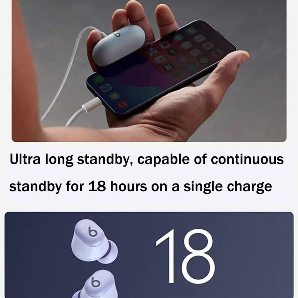 BEATS - Beats Solo Buds Audifonos intraurales inalámbricos - Negro