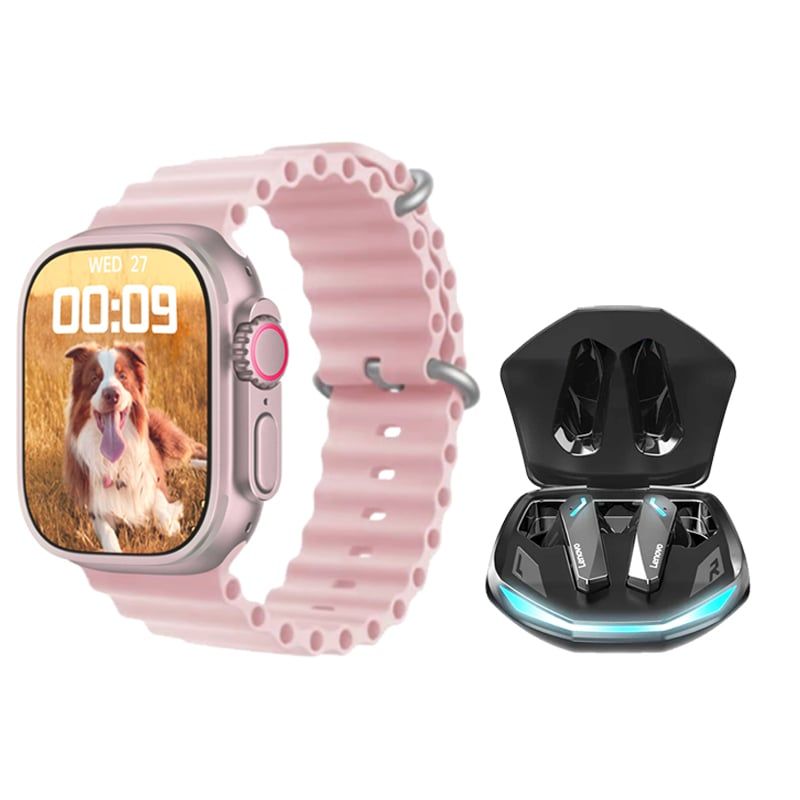 LENOVO - Lenovo GM2 PRO Auriculare tws y Toumi Watch S8 Ultra Reloj inteligente