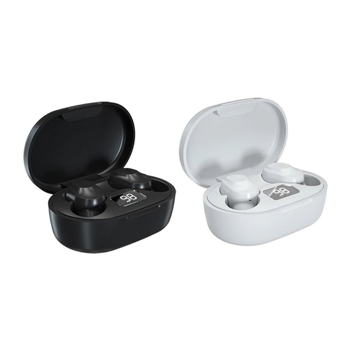 LENOVO - Set de 2 Audífonos Lenovo XT91 Negro y Blanco