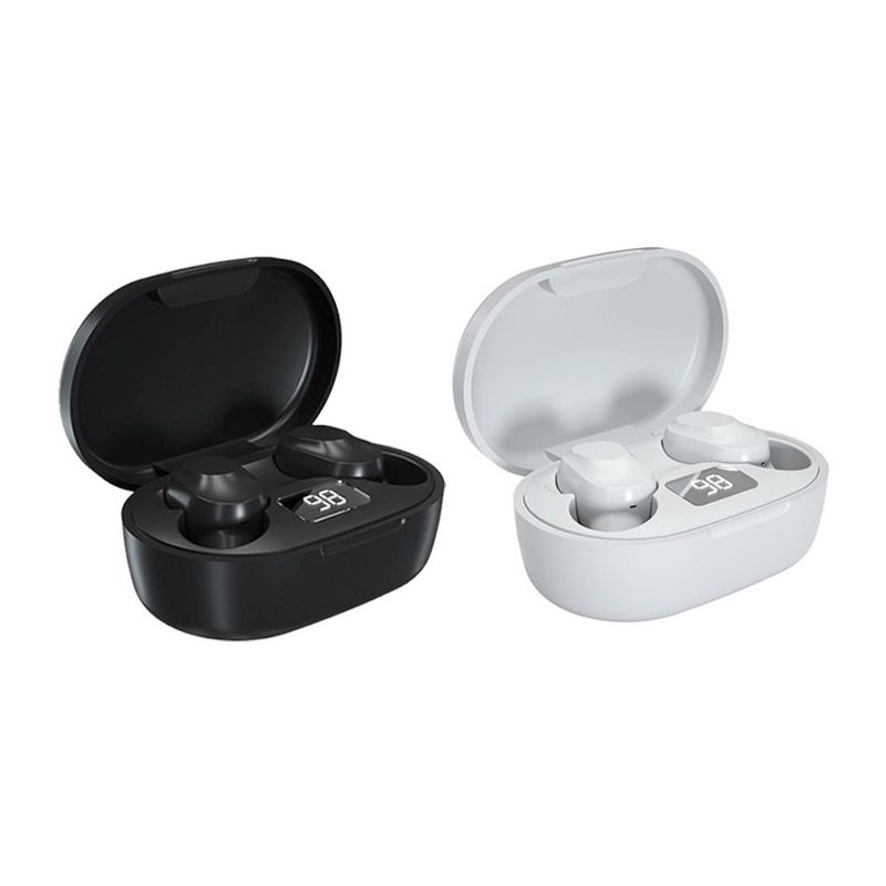 LENOVO - Set de 2 Audífonos Lenovo XT91 Negro y Blanco