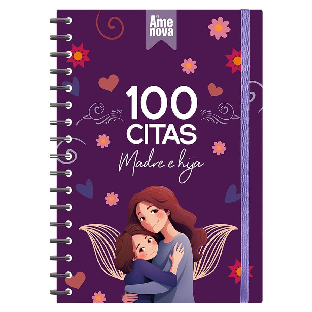 ELAB PROPIA - Álbum 100 citas Madre e Hija diseño "Purple"