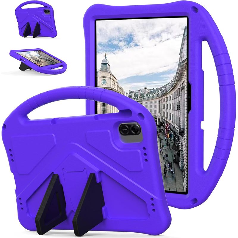 GENERICO - Funda De Goma Compatible Con Honor Pad X8A 11 Morado