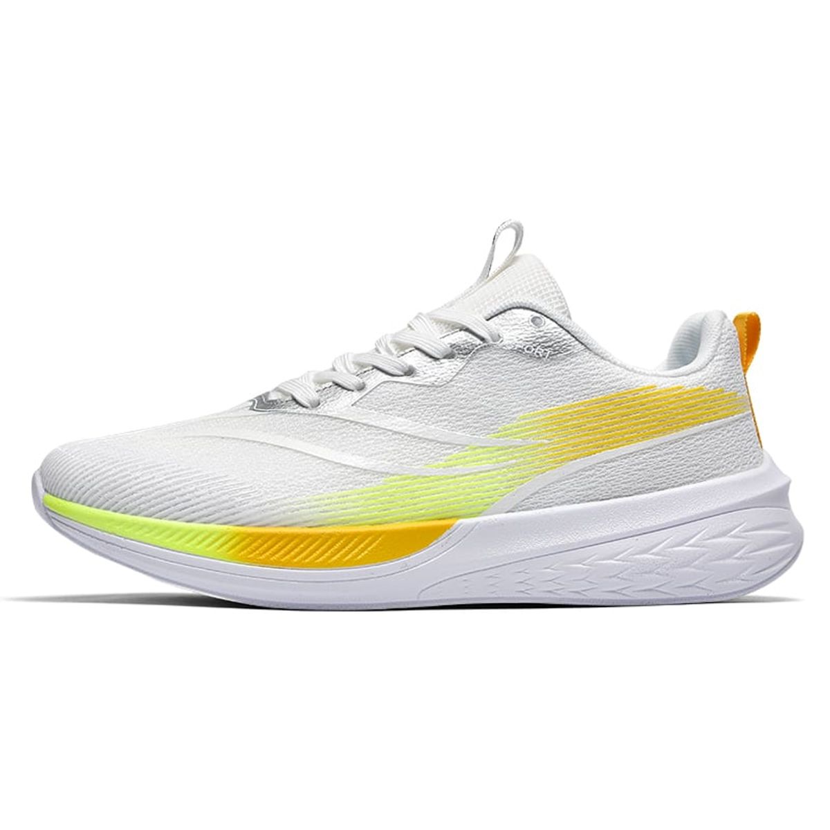 SHANDIAN - Zapatillas Running Hombre Amarillo