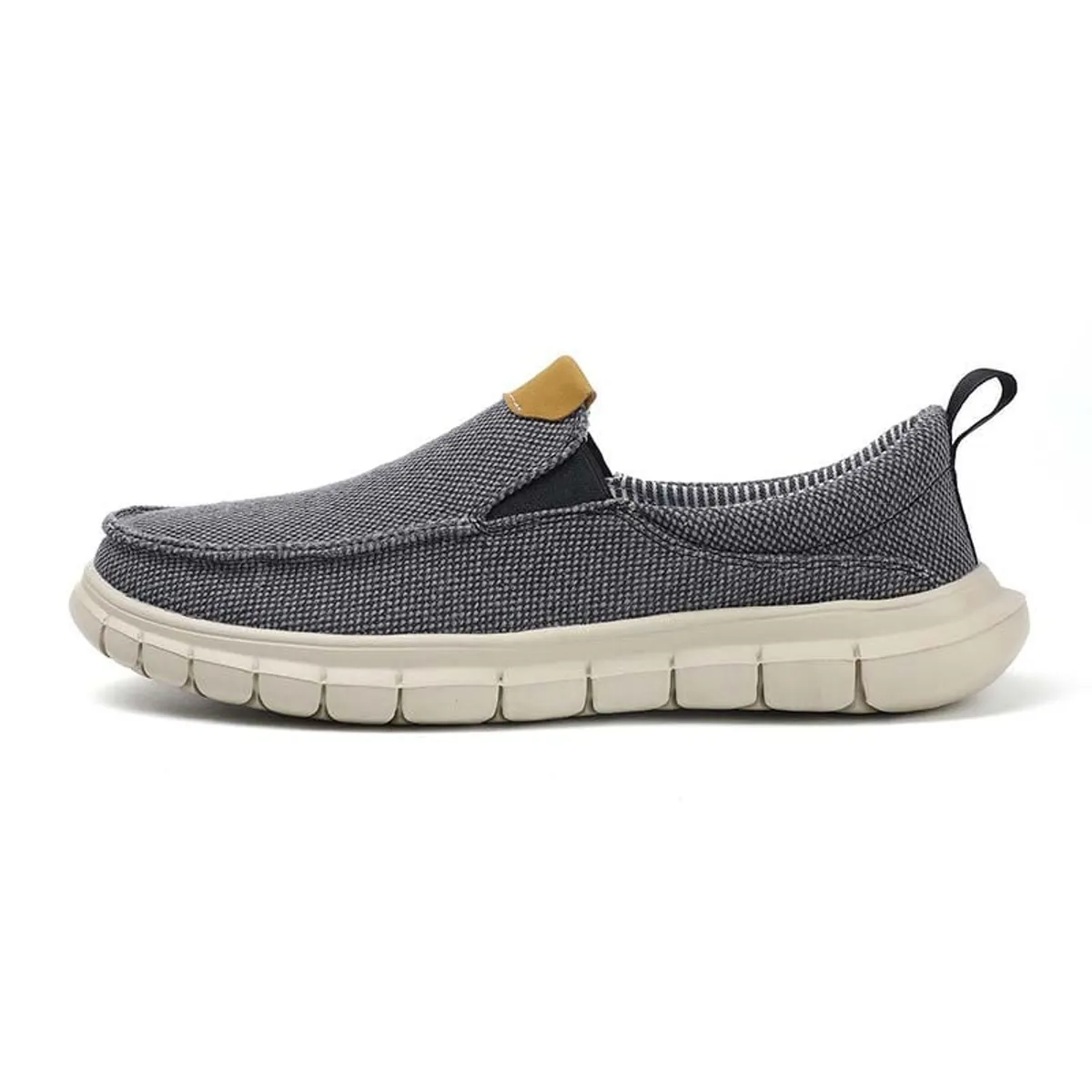 SHANDIAN - Zapatillas Running Hombre Beige