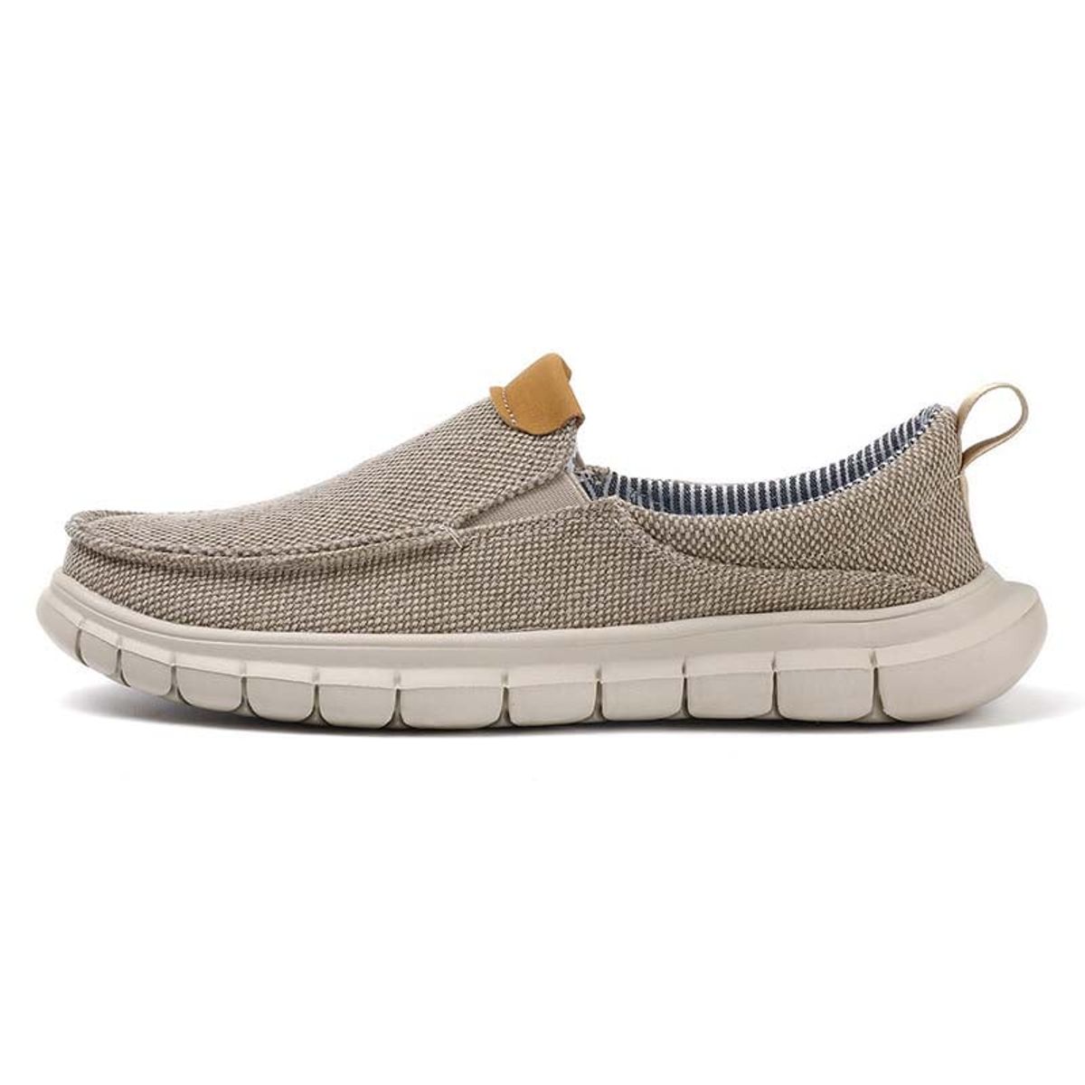 SHANDIAN - Zapatillas Running Hombre Beige