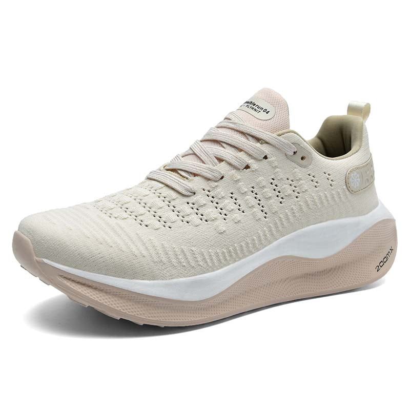 SHANDIAN - Zapatillas Running Hombre Beige