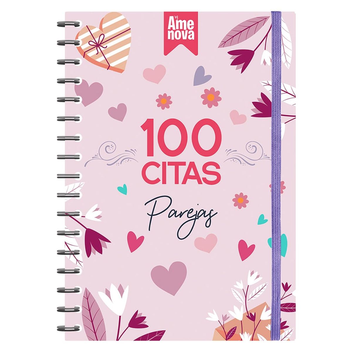 ELAB PROPIA - Álbum 100 citas Parejas diseño "Pink"
