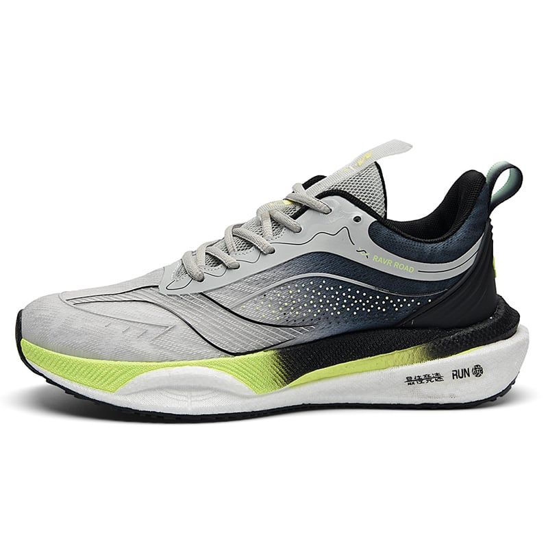 SHANDIAN - Zapatillas Running Hombre Gris