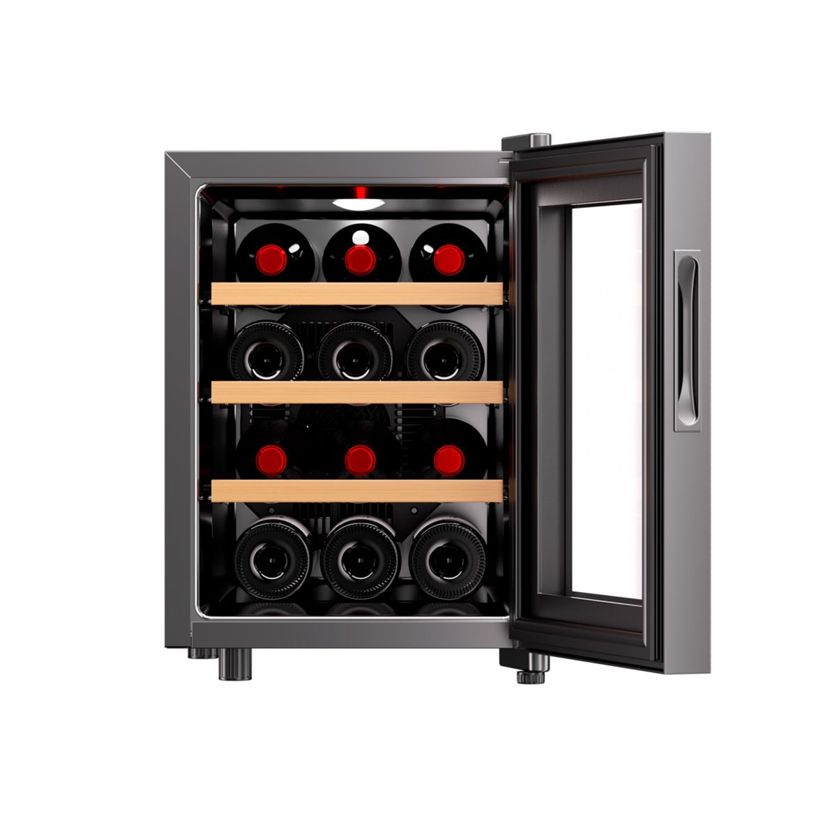 NOBLEX - Cava De Vino Termoeléctrica Noblex 12 Botellas Panel Touch