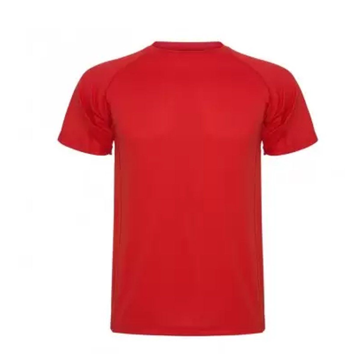 CREA PRINT - POLERA 100 % ALGODON MC HOMBRE ROJO