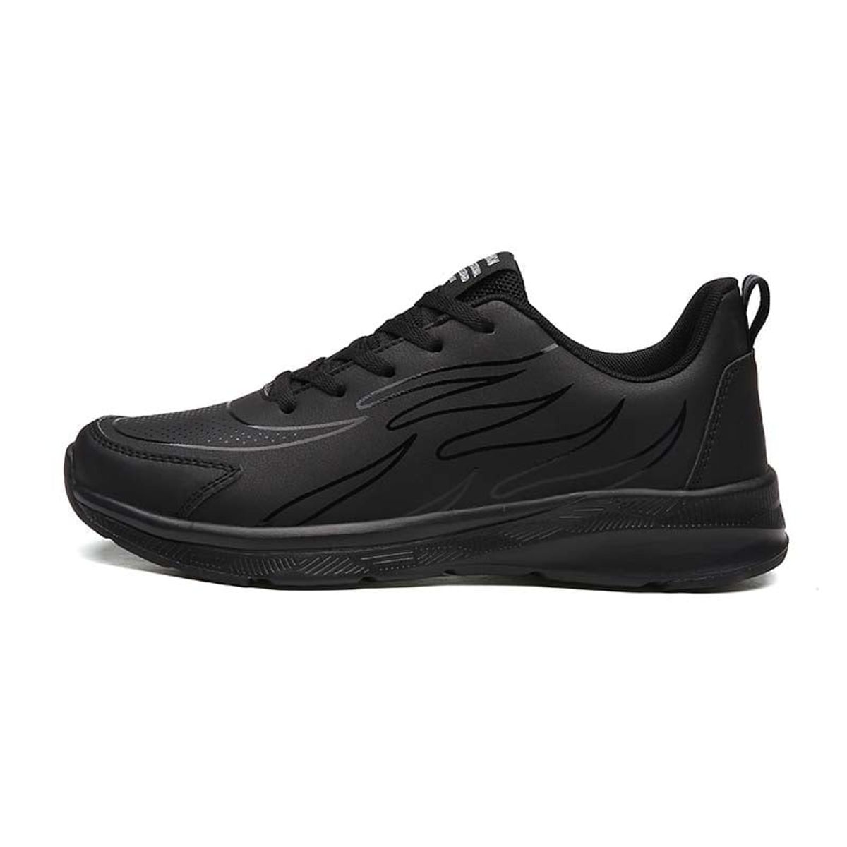 SHANDIAN - Zapatillas Running Hombre Negro