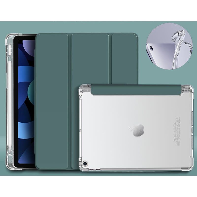 DANWEILE - Funda Para iPad 10° Generación 10.9  Con Ranura Lápiz Pencil - Verde
