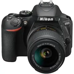 NIKON - D5600 DSLR Cámara Con 18-55mm Lente - Negro
