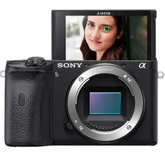 SONY - A6600 Sin Espejo Cámara Solo Cuerpo - Negro
