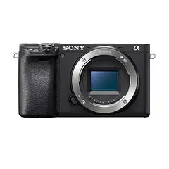 SONY - Alpha A6400 Sin Espejo Cámara Solo Cuerpo Caja De Kit - Negro