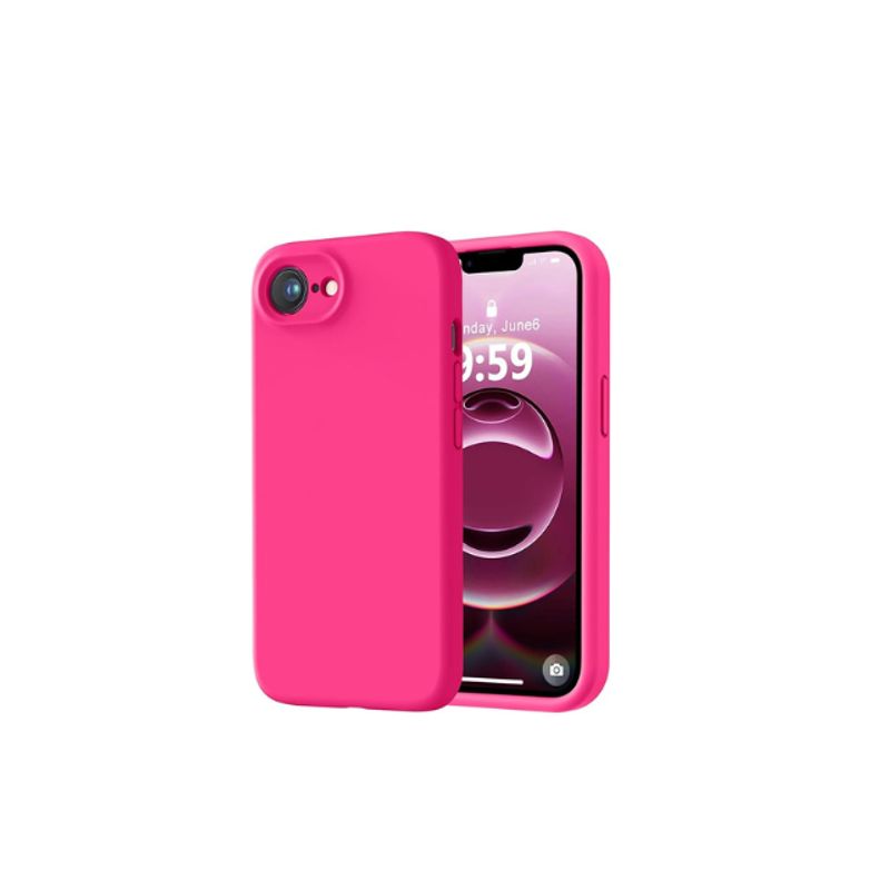 GENERICO - Carcasa Silicona Color Para iPhone 16E