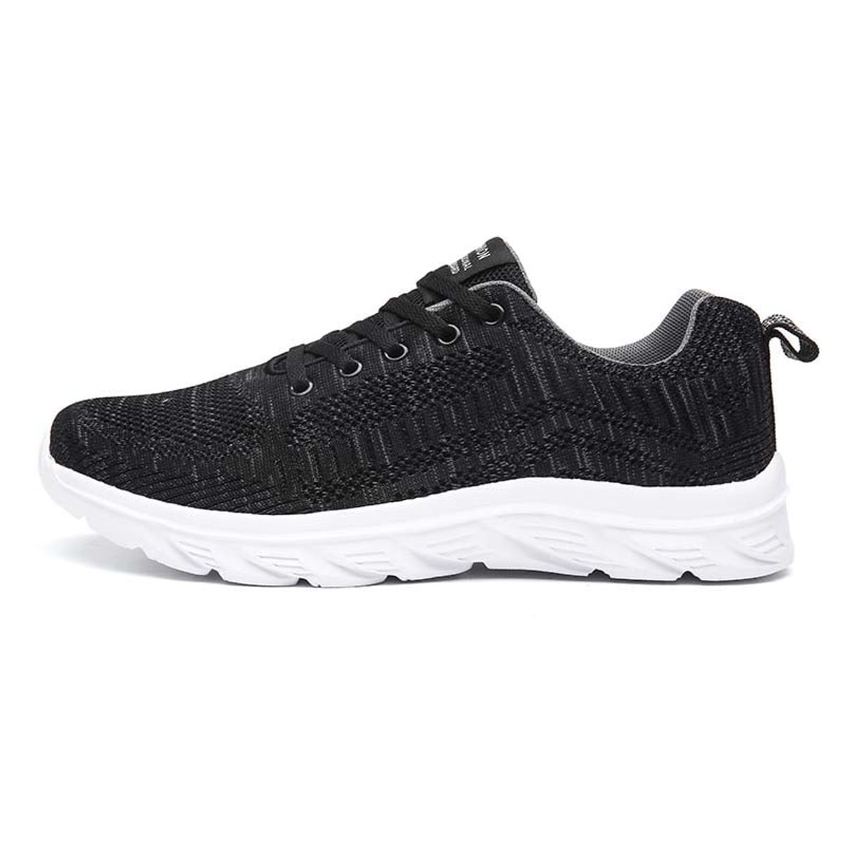 SHANDIAN - Zapatillas Running Hombre Negro