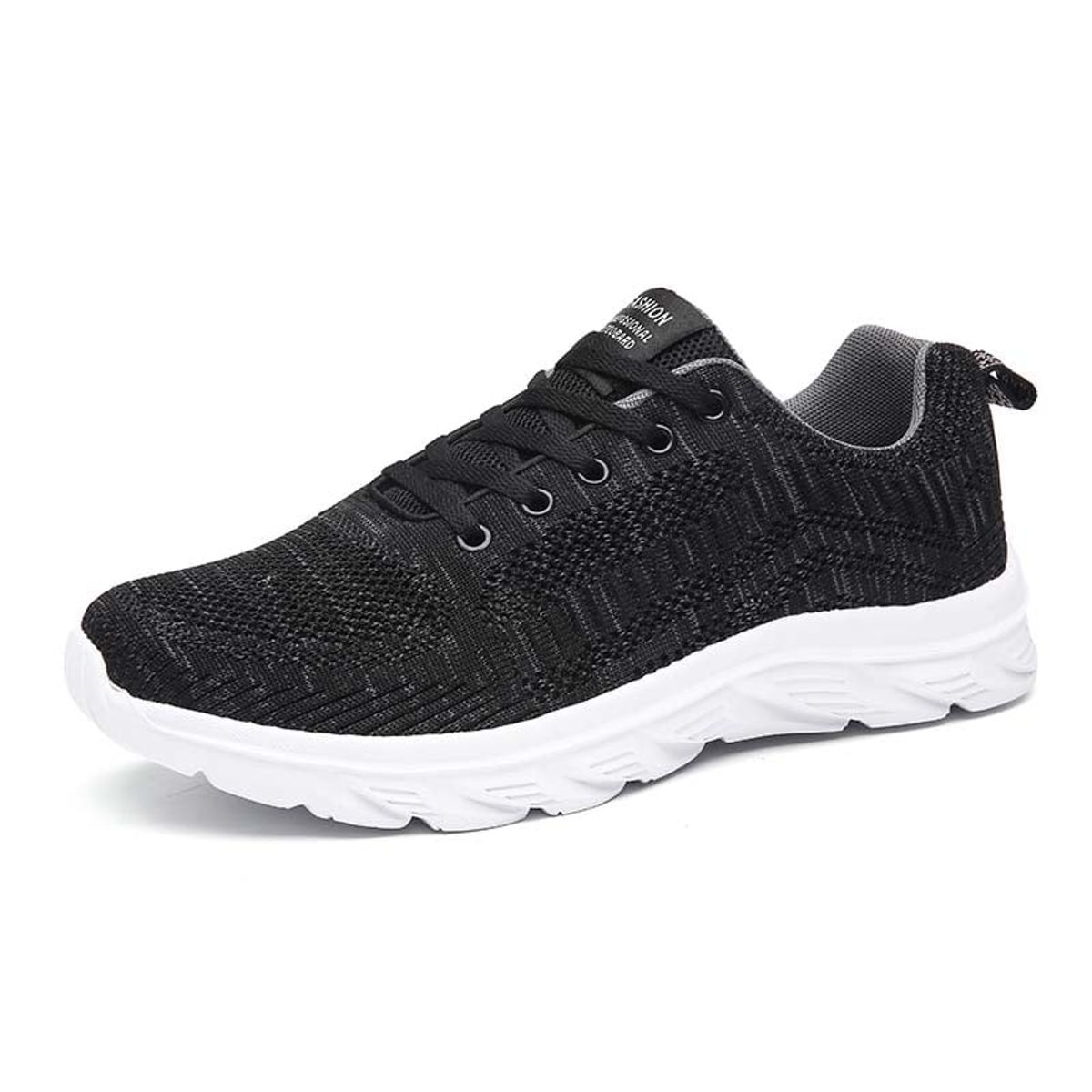 SHANDIAN - Zapatillas Running Hombre Negro